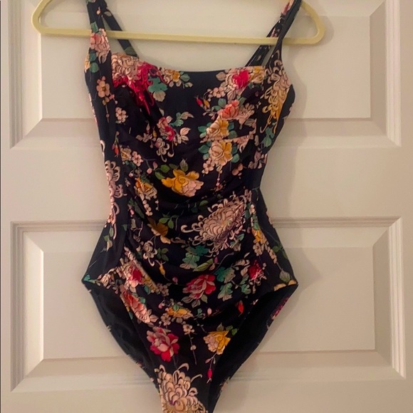 Johnny Was Mono Bandeau Swimsuit - Picture 1 of 1